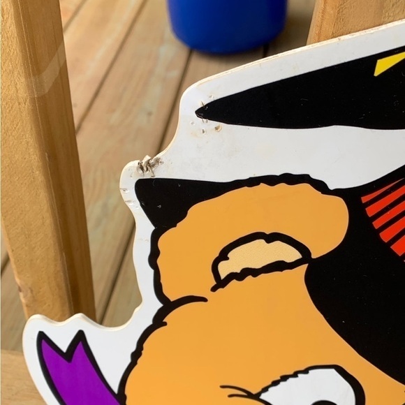 Vintage Halloween bear yard sign - Picture 3 of 5